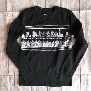 Epic Threads Long Sleeve Thermal Shirt Boys Medium